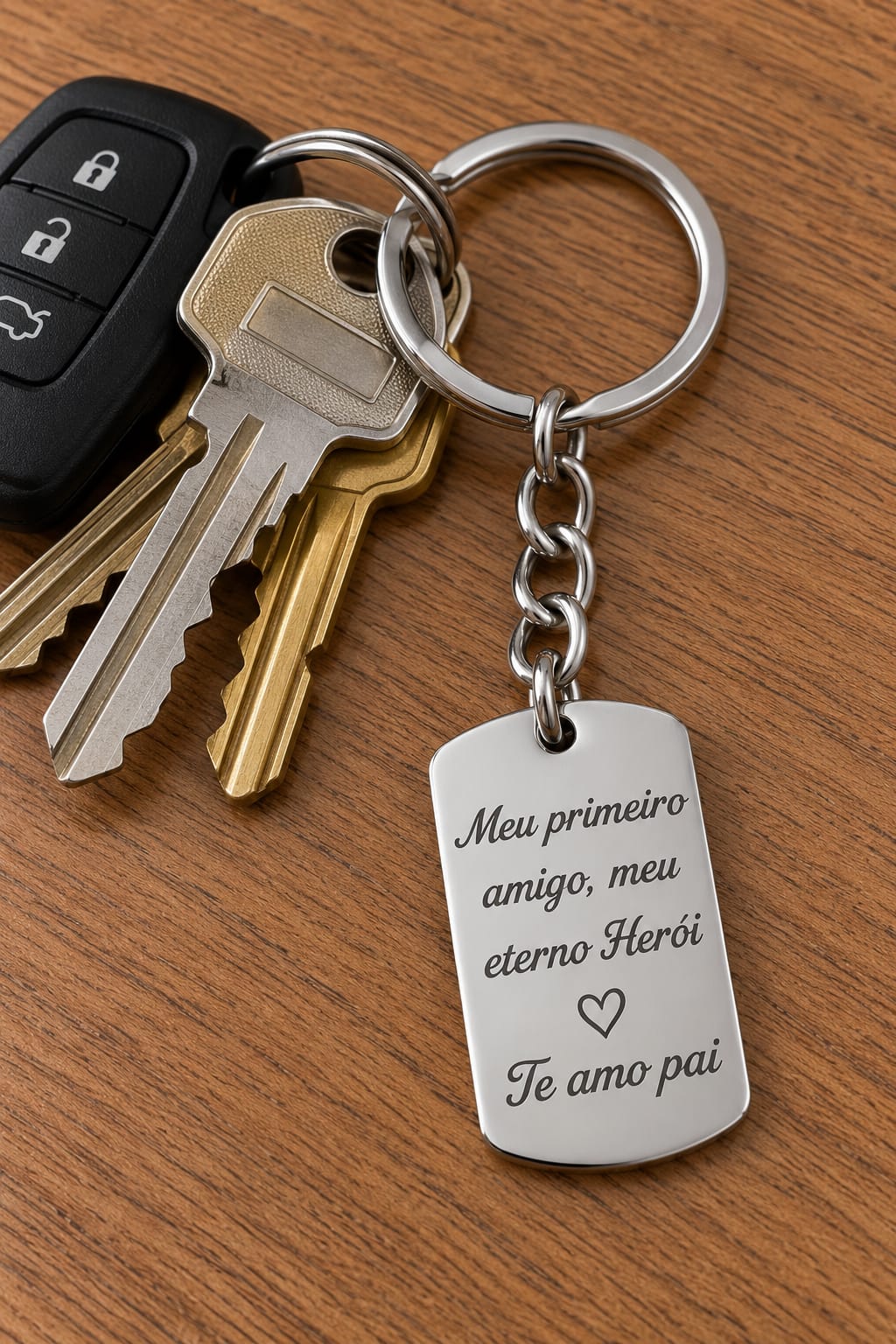 Chaveiro frase