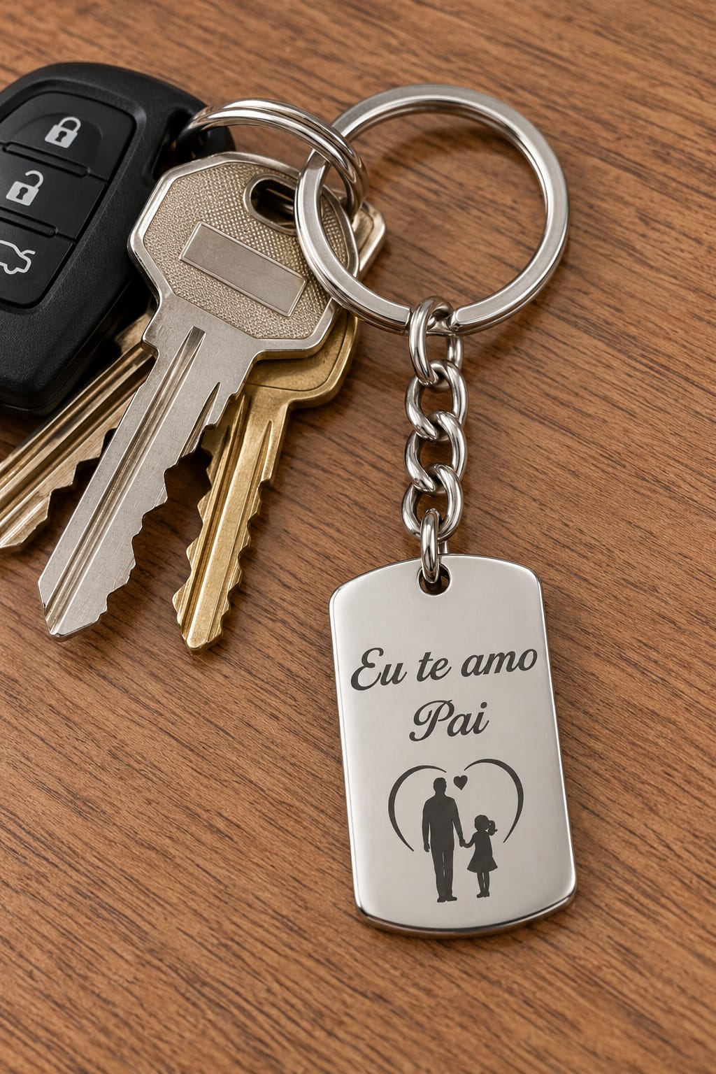 Chaveiro Eu te amo Pai