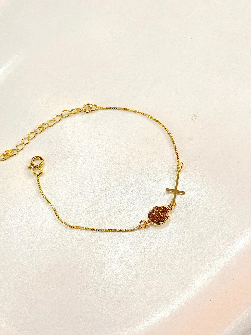 Pulseira São Bento e cruz