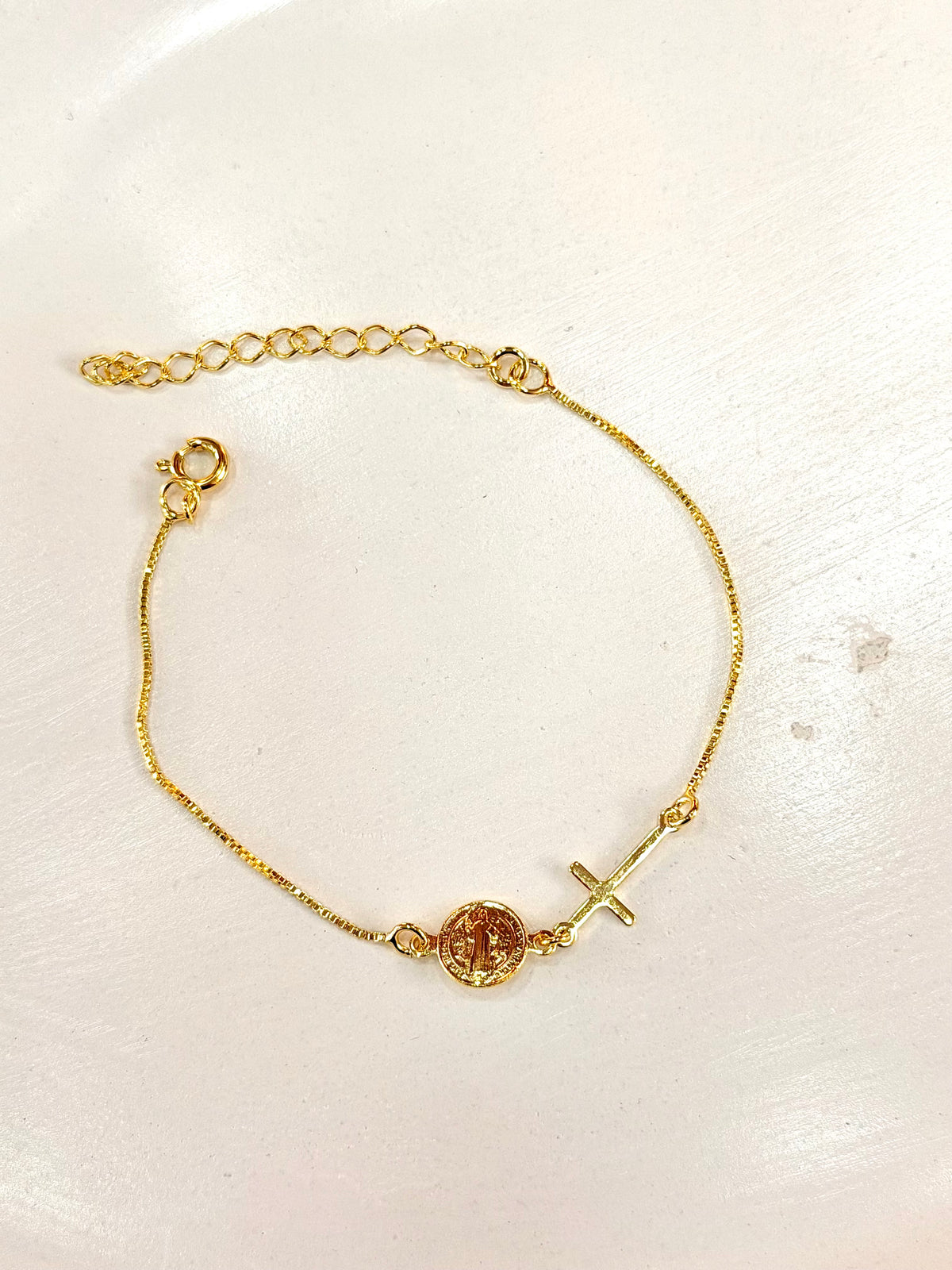 Pulseira São Bento e cruz