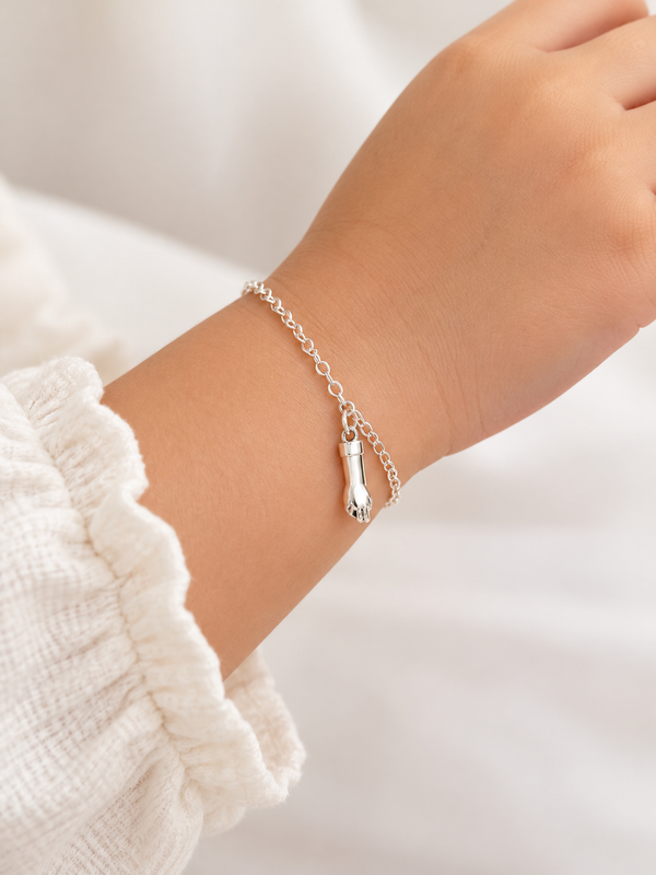 Pulseira pingente figa 15cm