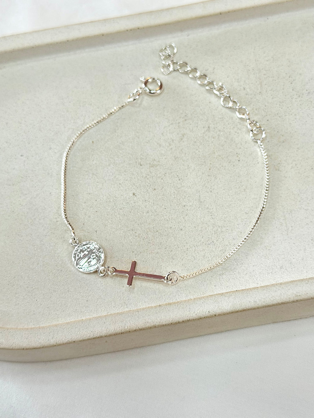 Pulseira São Bento e cruz