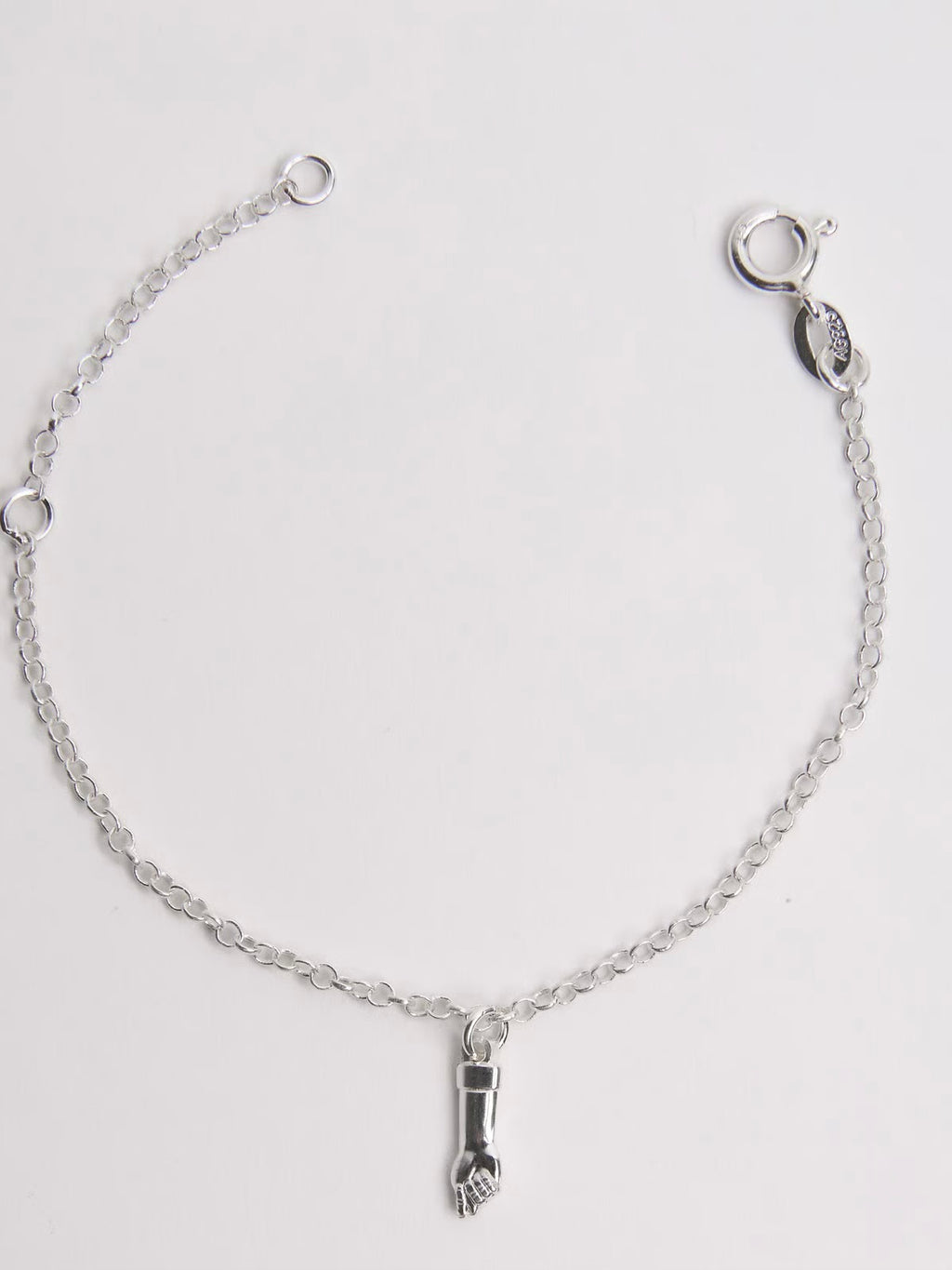 Pulseira pingente figa 15cm