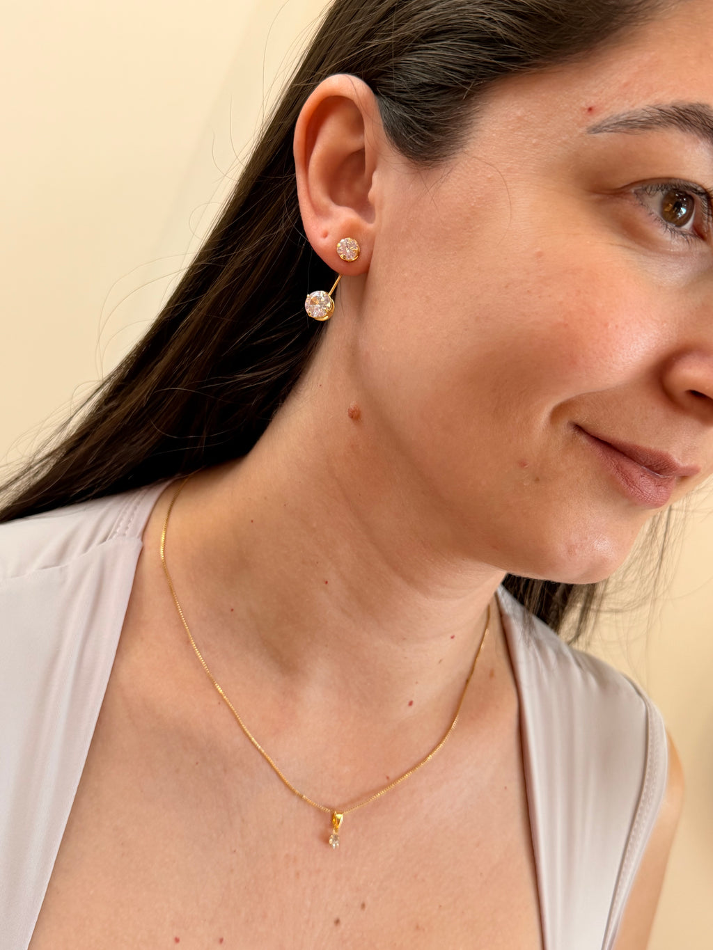 Conjunto ponto de luz duplo