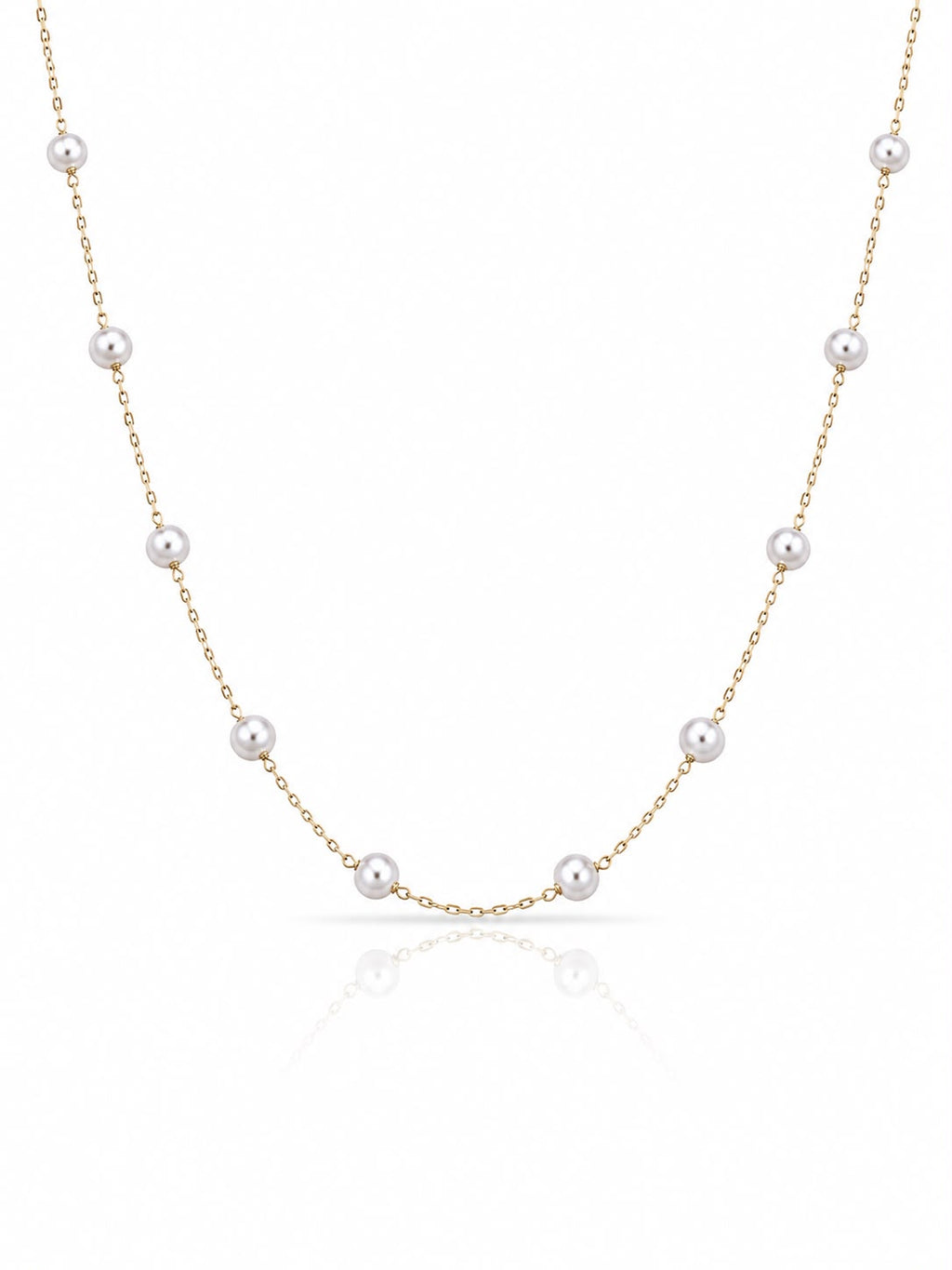 Choker mini pérolas 