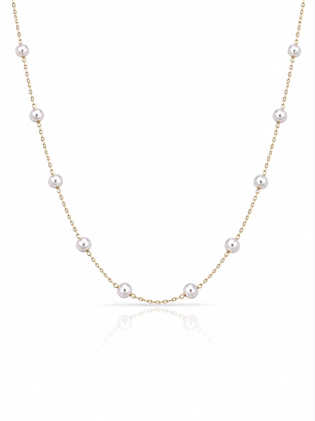 Choker mini pérolas 