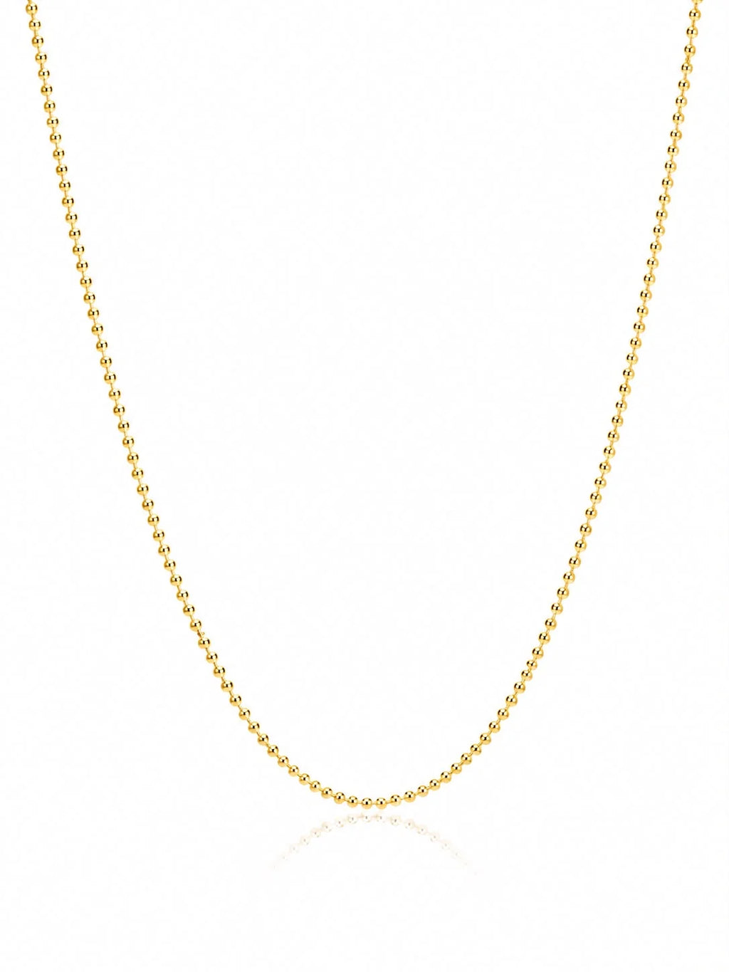 Colar bolinhas 1mm 45cm