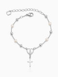 Pulseira da Nossa Senhora Aparecida e Cruz