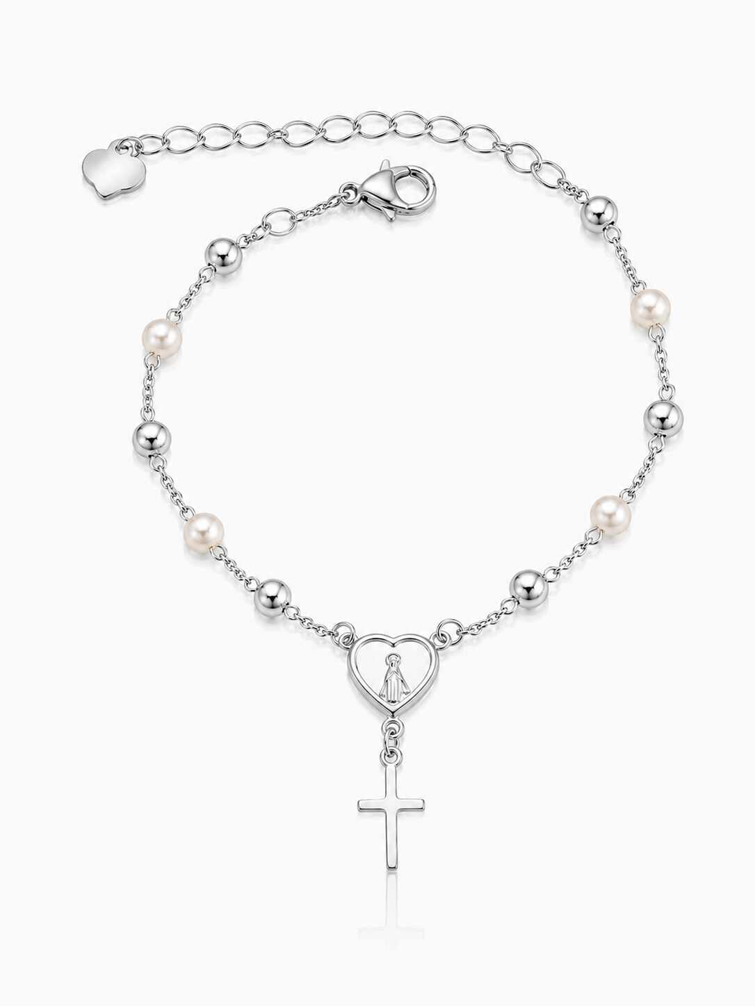 Pulseira da Nossa Senhora Aparecida e Cruz