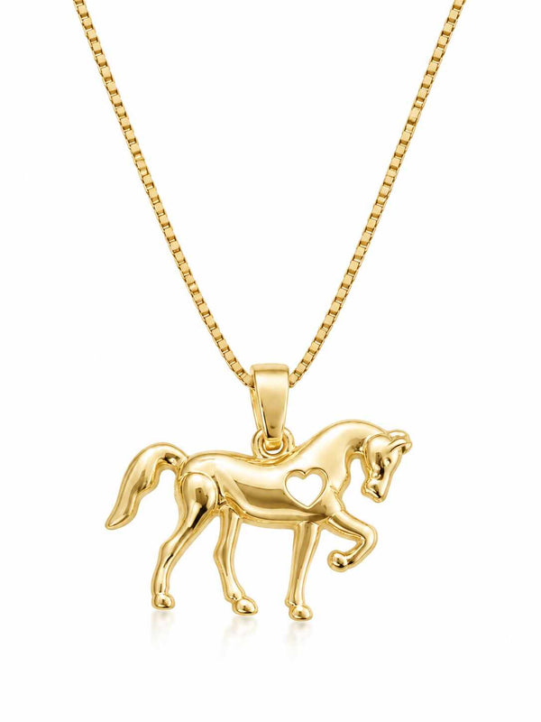 Colar pingente cavalo