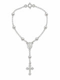 Pulseira terço Nossa Senhora Aparecida e Cruz