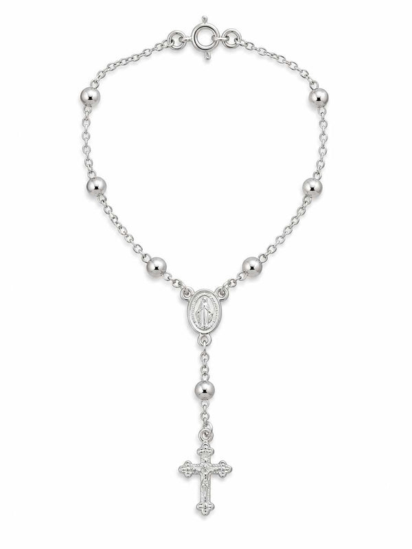 Pulseira terço Nossa Senhora Aparecida e Cruz