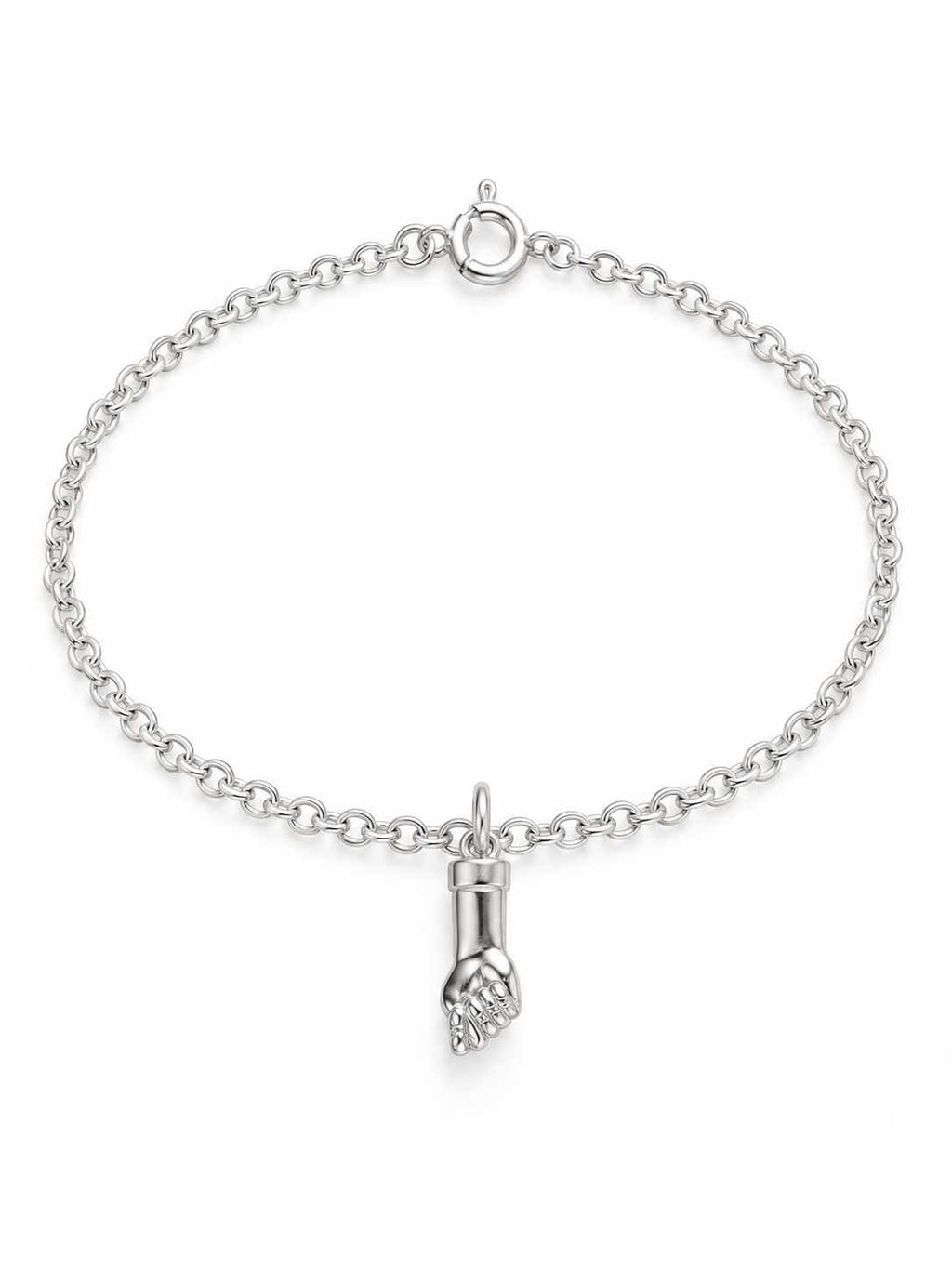 Pulseira pingente figa 15cm