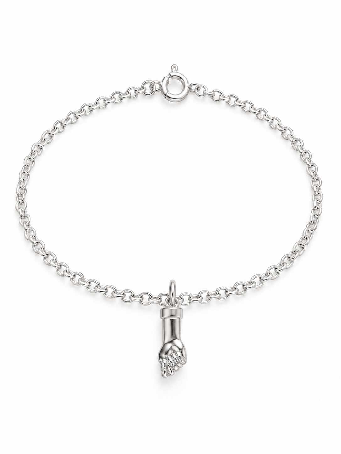 Pulseira pingente figa 15cm