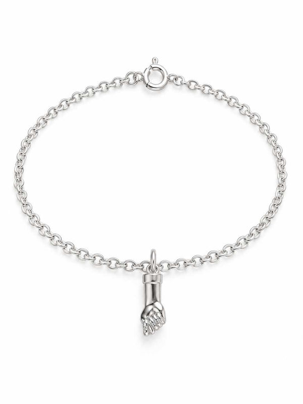 Pulseira pingente figa 15cm